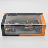Spark McLaren MCL39 #4 Lando Norris Monaco F1 GP 2025 Winner 1/43 Scale S9622