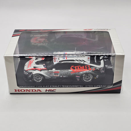 Spark Honda Civic Type R-GT #100 Stanley Team Kunimitsu Super GT GT500 2025 1/43 Scale