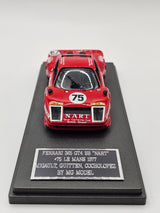 MG Model Ferrari 365 GT/4 BB #75 NART 24Hrs Le Mans 1977 1/43 Scale