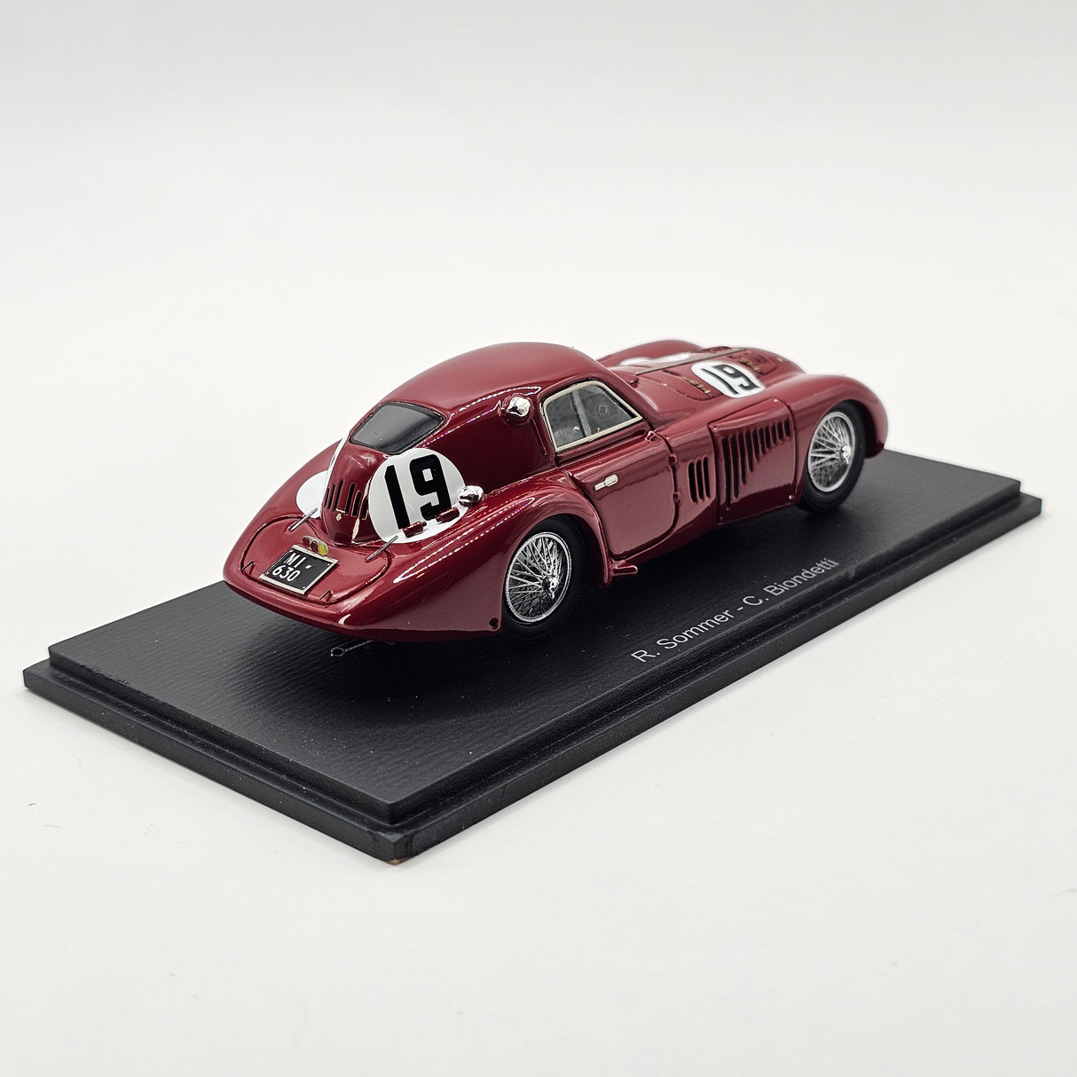 Spark Alfa Romeo 8C 2900B #19 Raymond Sommer 24Hrs Le Mans 1938 1/43 Scale S9439