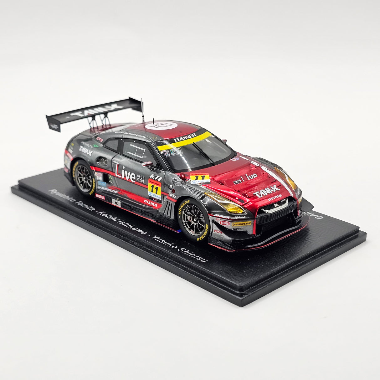 Spark Nissan GT-R Nismo GT3 #11 GAINER Super GT GT300 2023 1/43 Scale SGT072