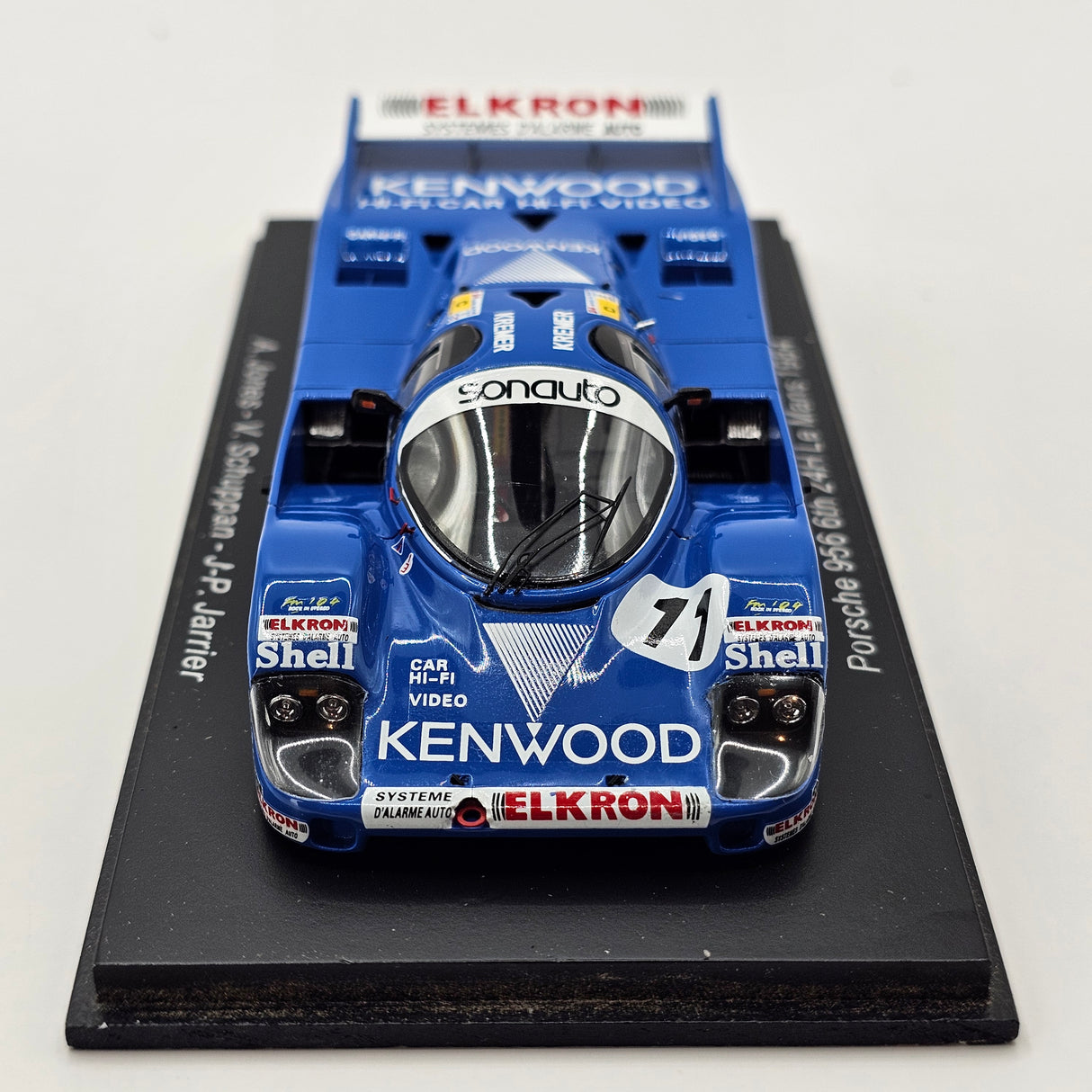 Spark Porsche 956B #11 Porsche Kremer Racing 24Hrs Le Mans 1984 1/43 Scale S9858