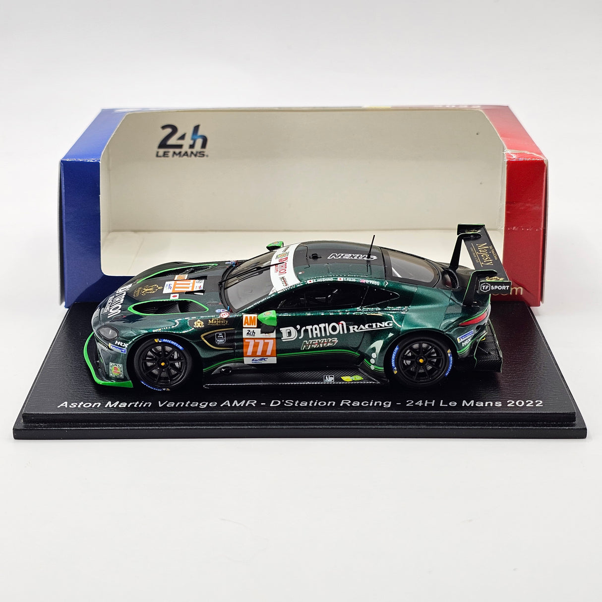 Spark Aston Martin Vantage #777 D'station Racing 24Hrs Le Mans 2022 1/43 Scale