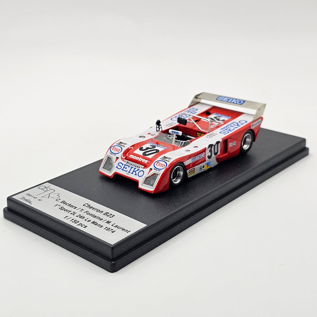 Trofeu DSN Chevron B23 #30 Michel Dupont Scato 24Hrs Le Mans 1974 1/43 Scale