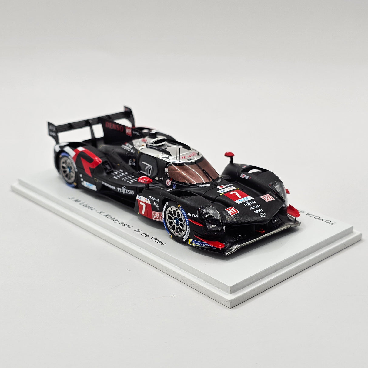 Spark Toyota GR010 Hybrid #7 Gazoo Racing 2nd 2024 Le Mans 1/43 Scale S9115