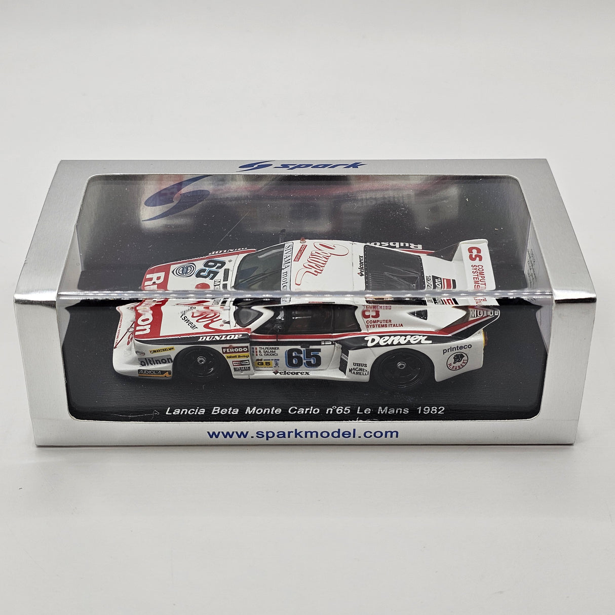 Spark Lancia Montecarlo Turbo #65 T. Perrier 24Hrs Le Mans 1982 1/43 Scale S1387