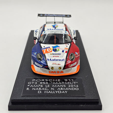 Spark Porsche 997 GT3-RSR #76 Performance Matmut 24Hrs Le Mans 2014 1/43 Scale