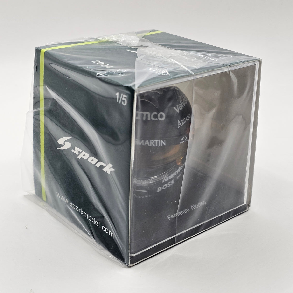 Spark Fernando Alonso 2024 British GP Helmet 1/5 Scale 5HF164