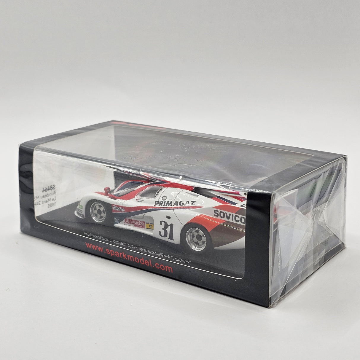 Spark Rondeau M382 #31 Rondeau-Primagaz Le Mans 1985 1/43 Scale