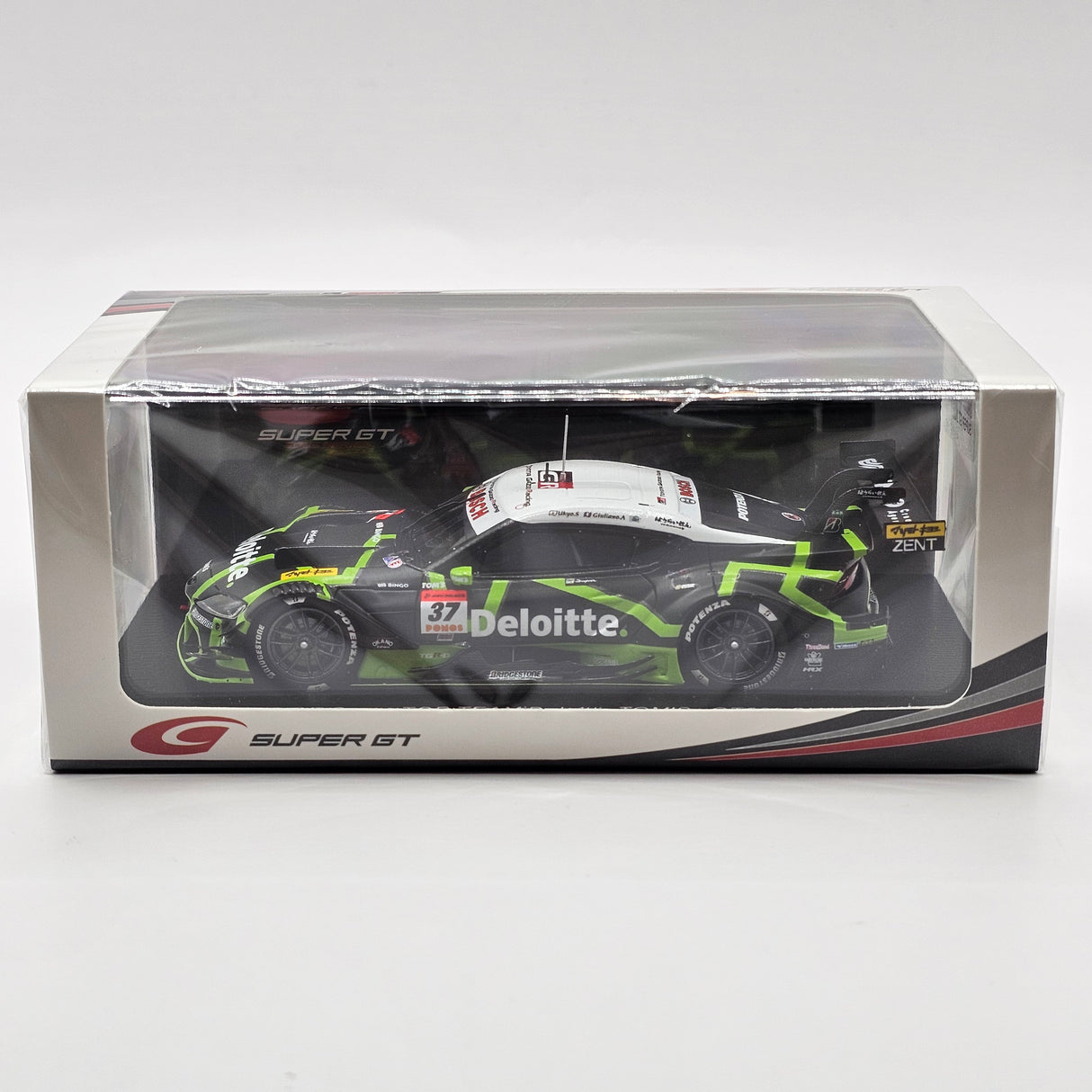 Spark Toyota GR Supra #37 Team Deloitte TOM'S Super GT GT500 2025 1/43 Scale