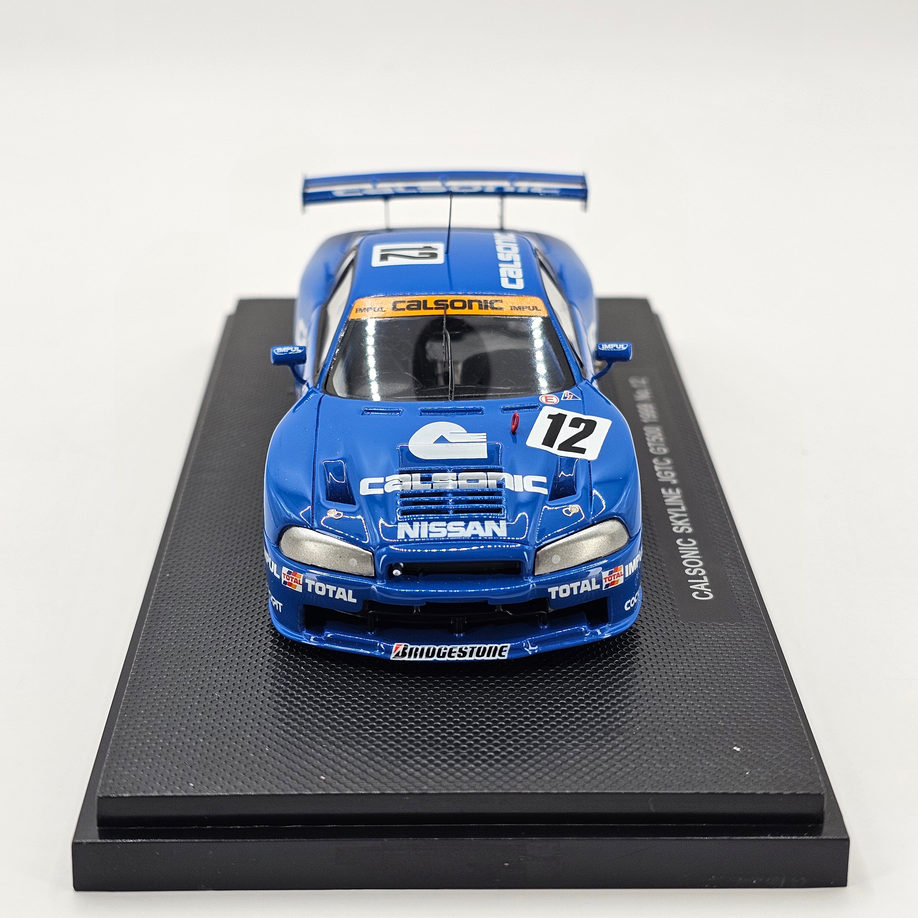 EBBRO P-4 Nissan Skyline R34 GT-R GT500 #12 Calsonic JGTC 1999 1/43 Sc