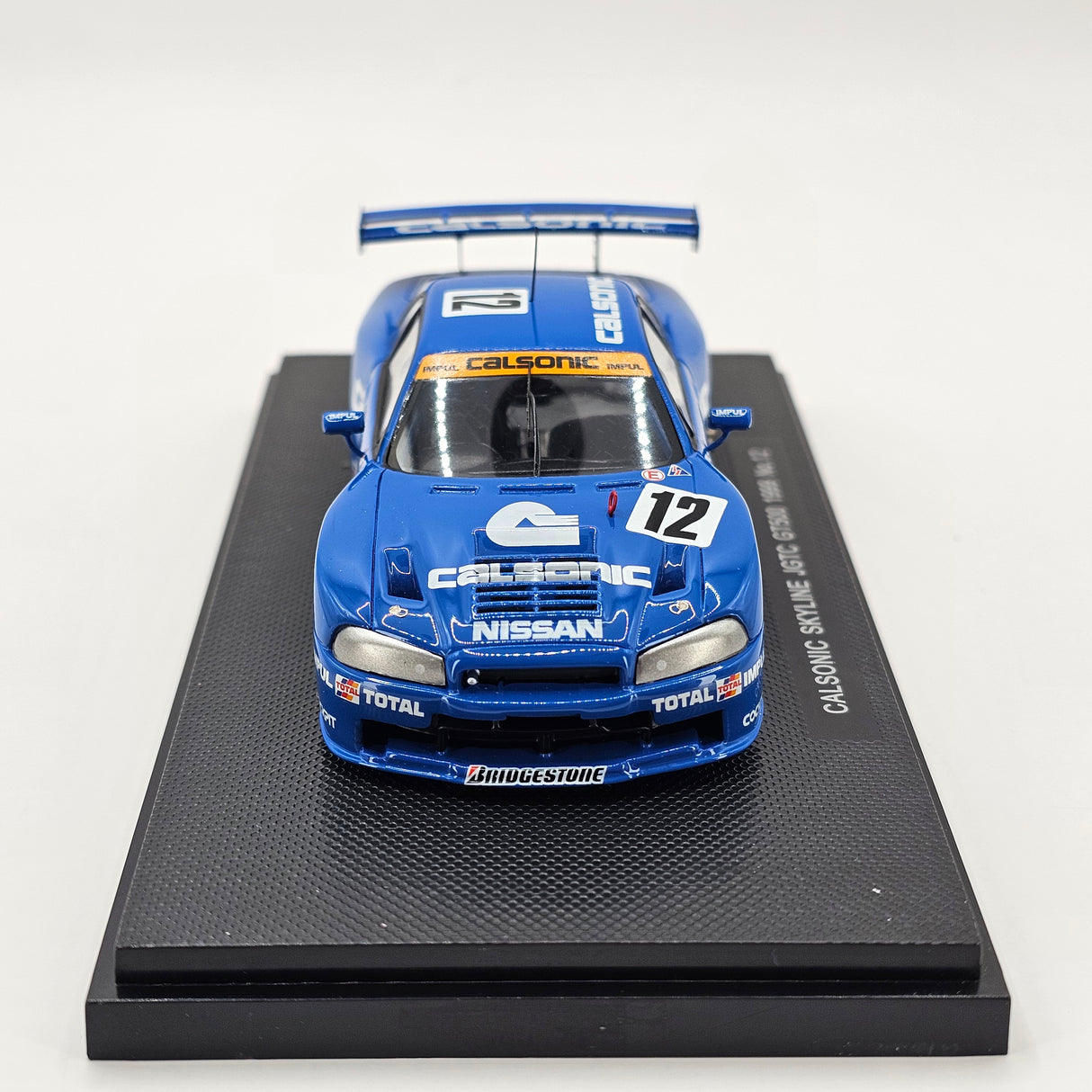 EBBRO P-4 Nissan Skyline R34 GT-R GT500 #12 Calsonic JGTC 1999 1/43 Scale