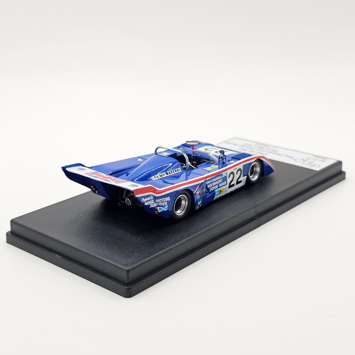 Trofeu DSN Chevron B31 #22 Team Lloyd's 24Hrs Le Mans 1977 1/43 Scale