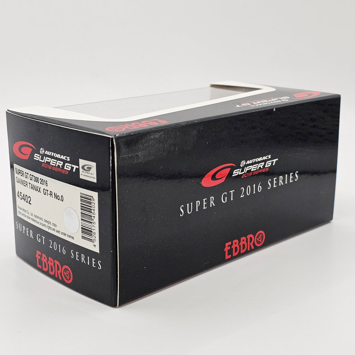 EBBRO Nissan GT-R GT3 GT300 #0 GAINER Super GT 2016 1/43 Scale