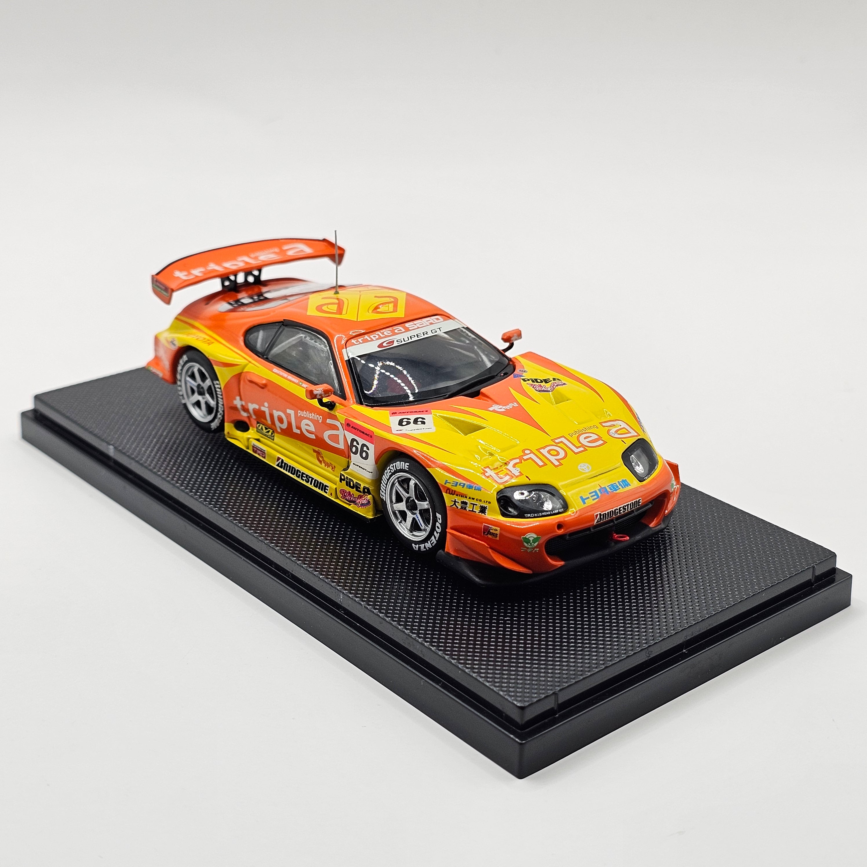 ミニカー EBBRO SARD SUPRA SuperGT No.66 EBBRO Toyota Supra #66 Toyota Team SARD Super GT GT500 2006
