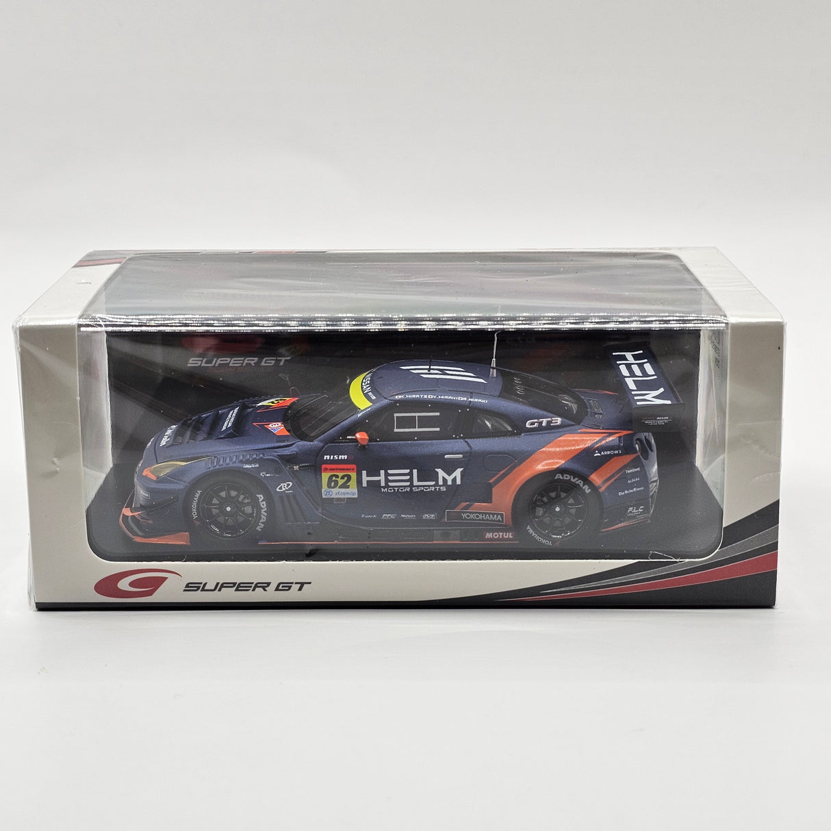 Spark Nissan GT-R GT3 #62 HELM Motorsports Super GT GT300 2024 1/43 Scale