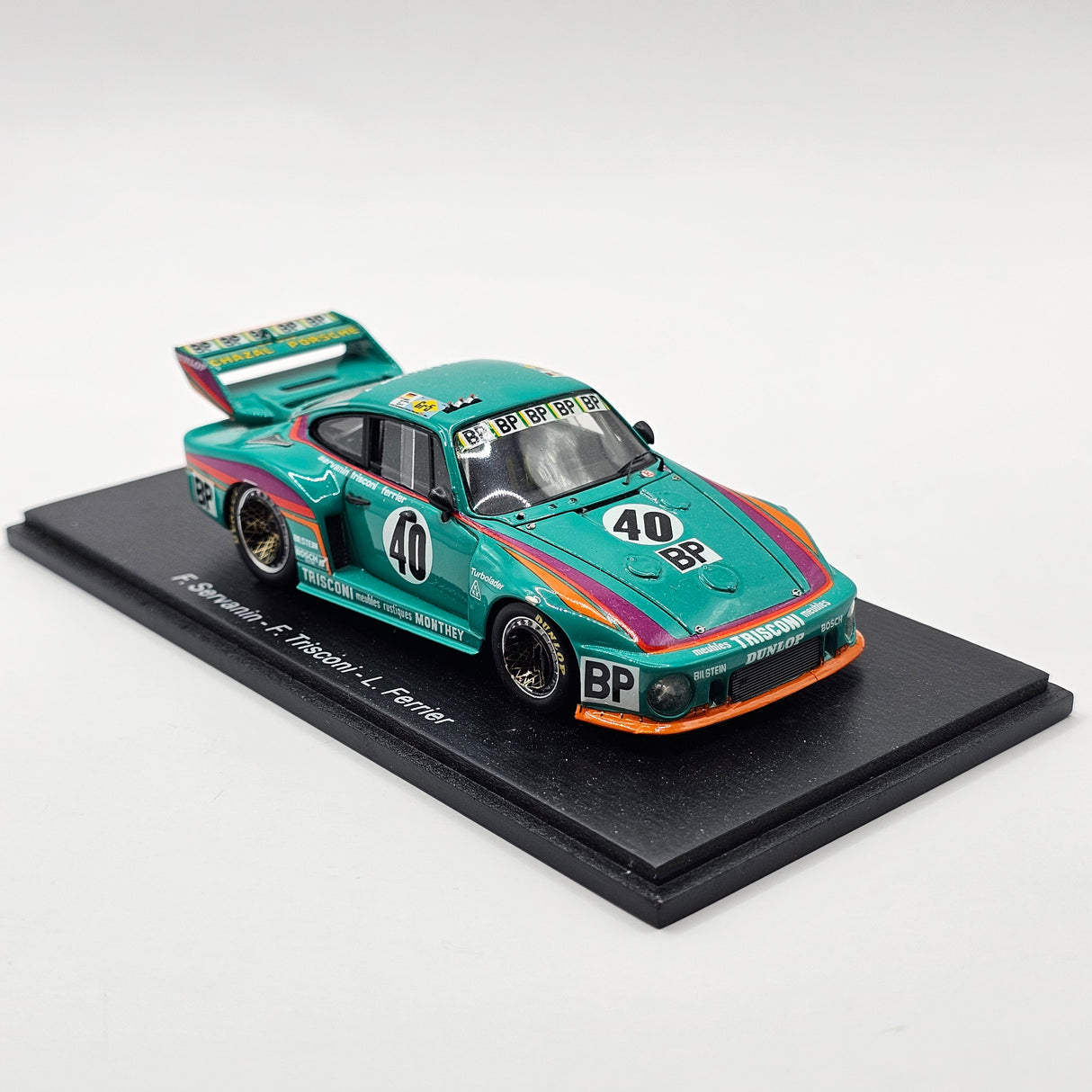 Spark Porsche 935 #40 Porsche Kremer Racing 24Hrs Le Mans 1979 1/43 Scale S2019
