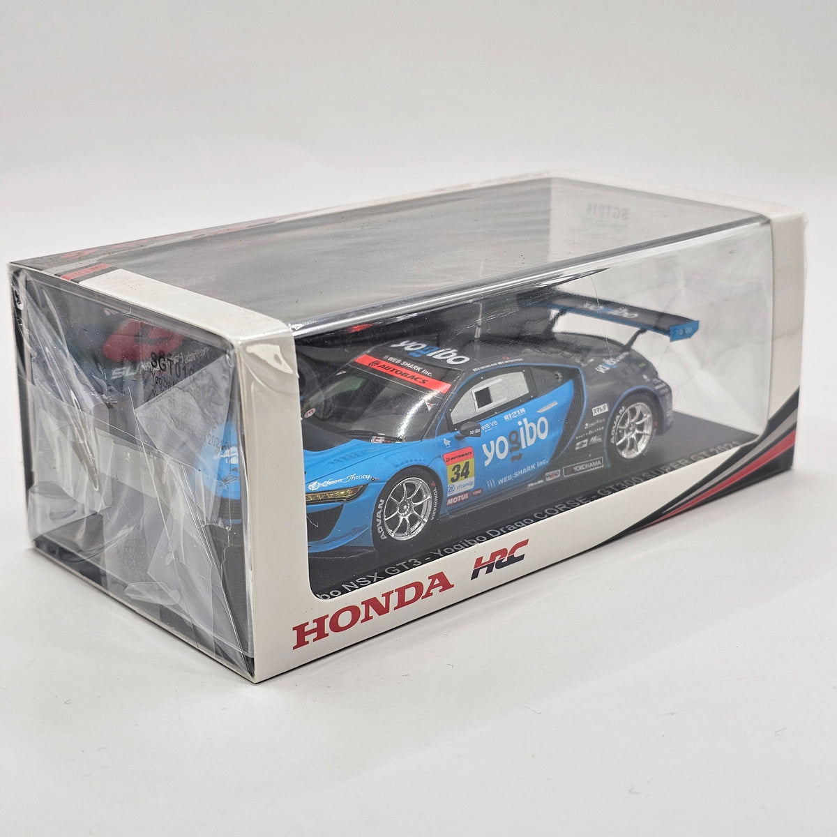 Spark Honda NSX GT3 Evo #34 Yogibo Drago Corse Super GT GT300 2021 1/43 Scale