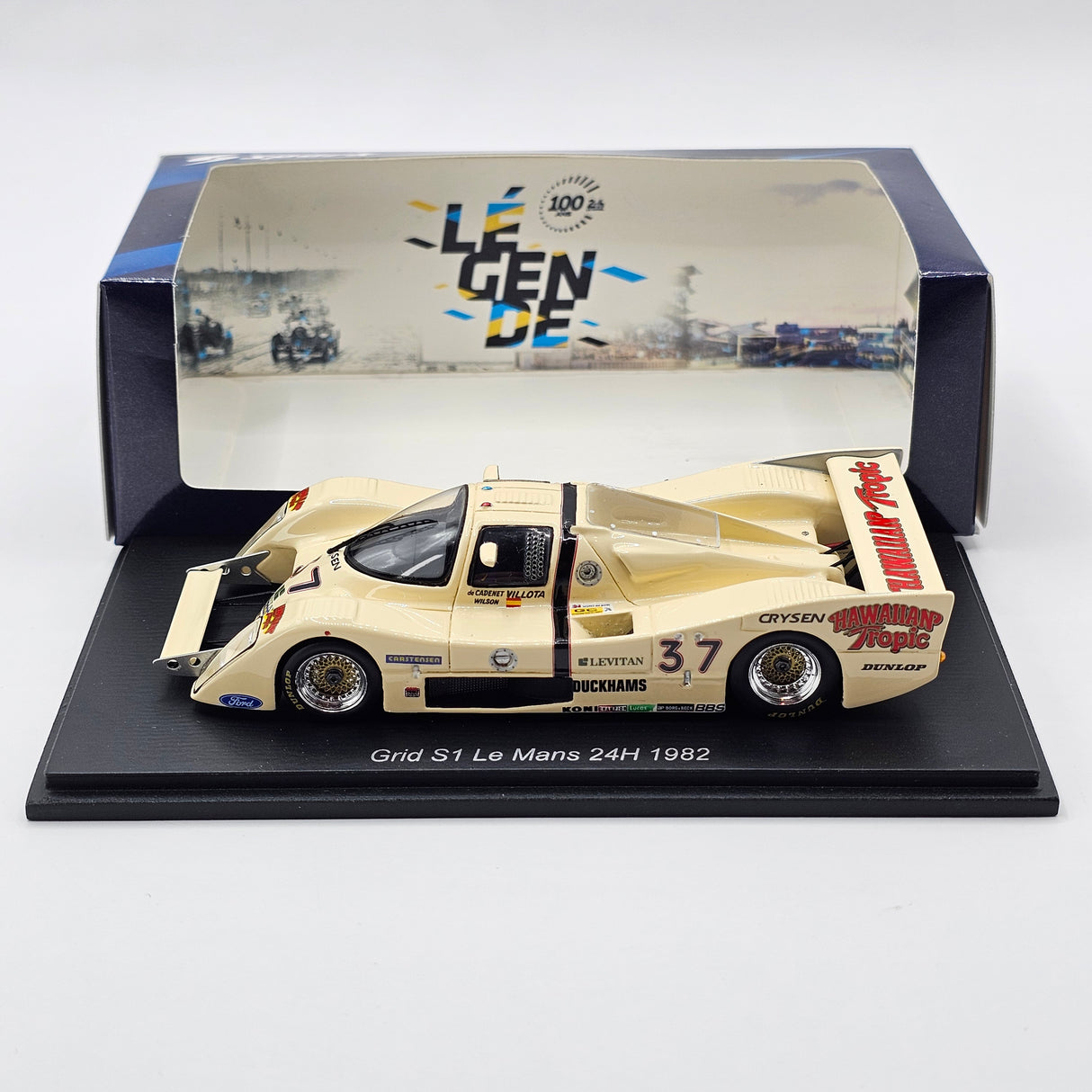 Spark Grid-Plaza S1 #37 GRID Racing 24Hrs Le Mans 1982 1/43 Scale S9423