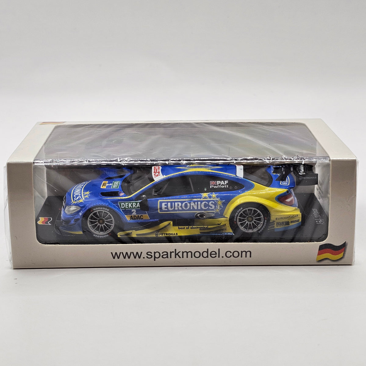 Spark Mercedes-AMG C63 DTM #2 Euronics/BWT Gary Paffett DTM 2015 1/43 Scale