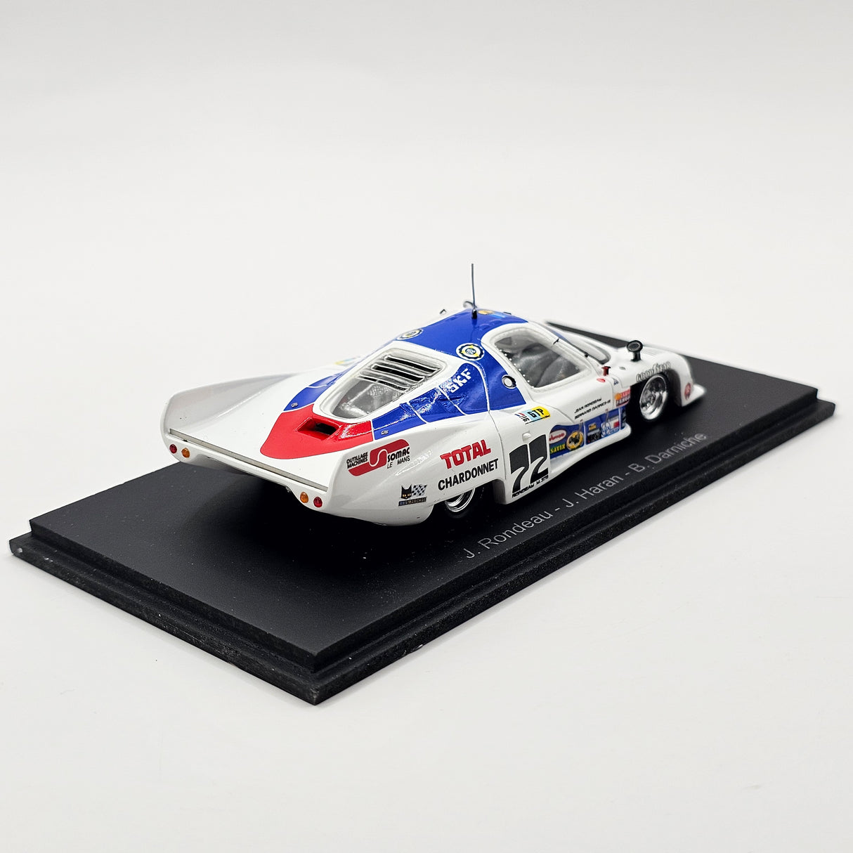 Spark Rondeau M378 #72 Jean Rondeau 24Hrs Le Mans 1978 1/43 Scale S8452