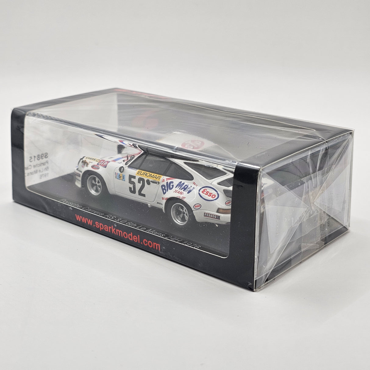 Spark Porsche 911 Carrera RSR #53 G. Méo 24Hrs Le Mans 1976 1/43 Scale S9815