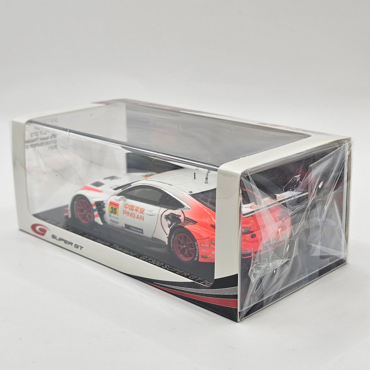 Spark Lexus RC F GT3 #35 arto Team Thailand Super GT GT300 2021 1/43 Scale