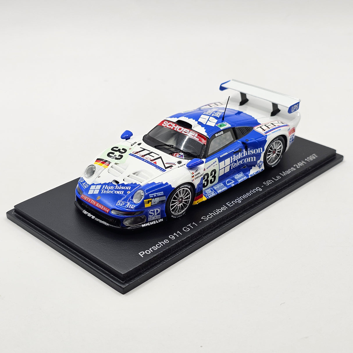 Spark Porsche 911 GT1 #33 Schübel Rennsport 24Hrs Le Mans 1997 1/43 Scale