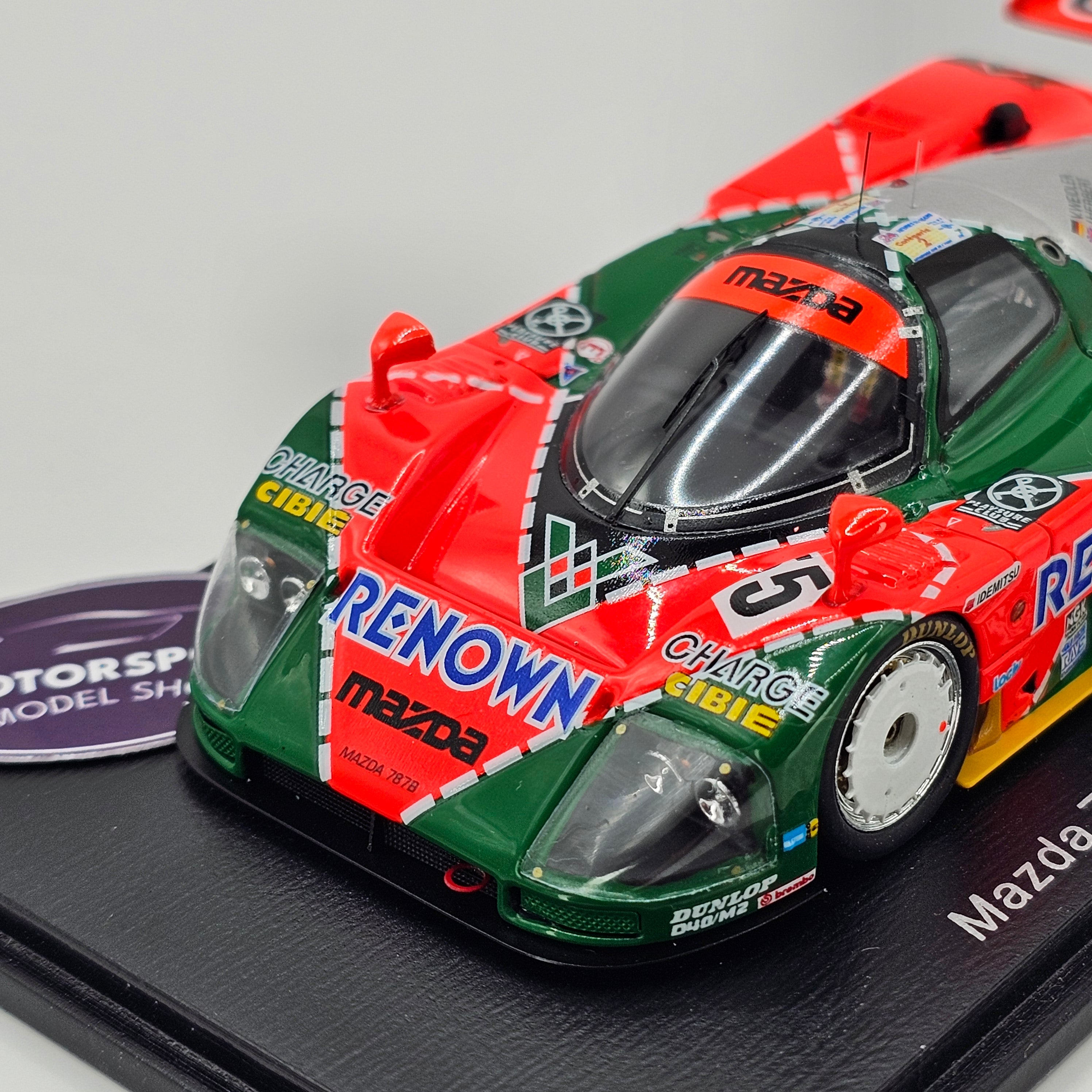 Spark Mazda 787B #55 Mazdaspeed Winner 24Hrs Le Mans 1991 1/43 Scale