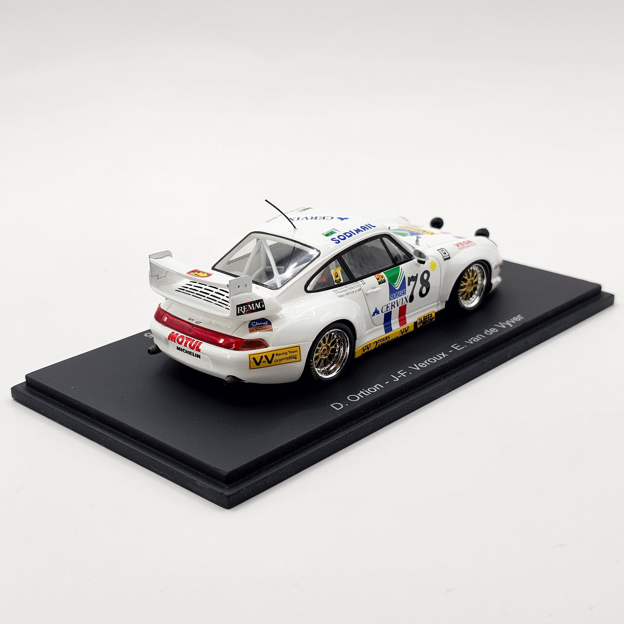 Spark Porsche 911 GT2 #78 Jean-François Veroux Le Mans 24H 1995 1/43 Scale S9898