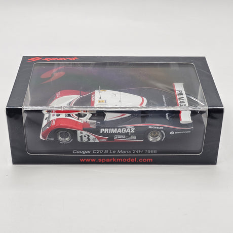 Spark Cougar C20B #13 Courage Compétition 24Hrs Le Mans 1988 1/43 Scale