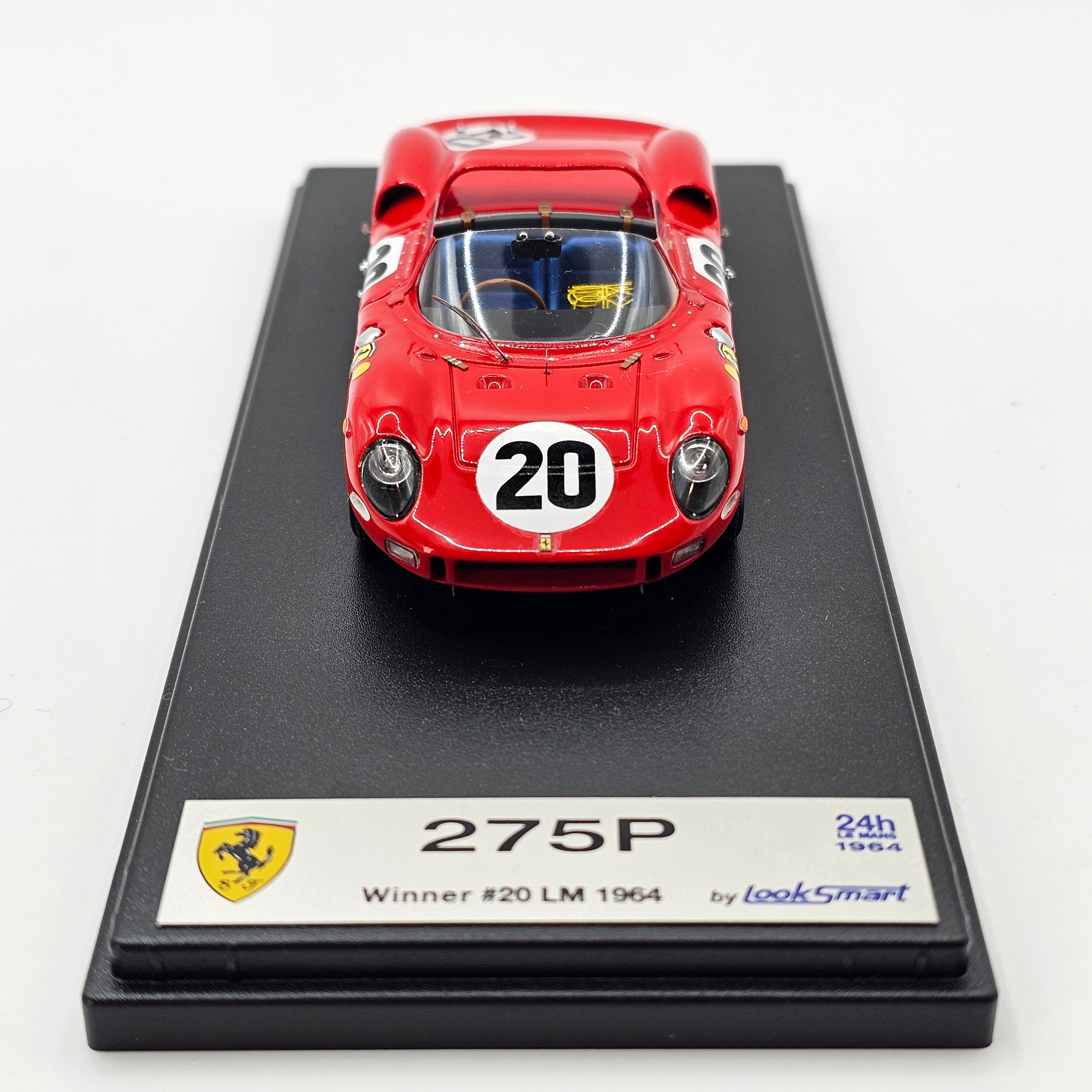 フェラーリ LookSmart Models LSLM050 275 P #20 Looksmart Ferrari 275P #20 SpA Ferrari SEFAC Winner 24Hrs Le Mans 1964