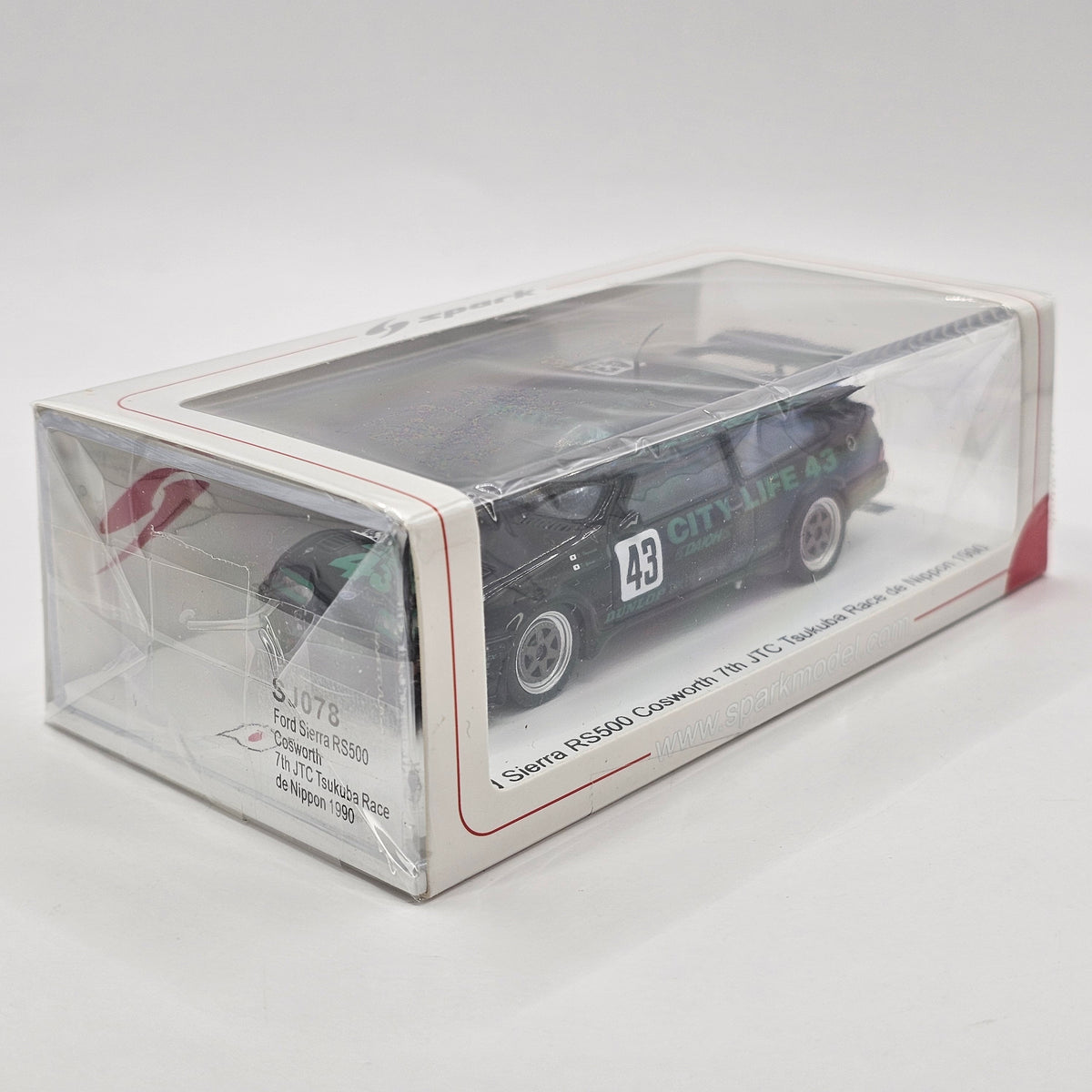 Spark Ford Sierra RS500 Cosworth #43 City Life 43 JTC 1990 1/43 Scale
