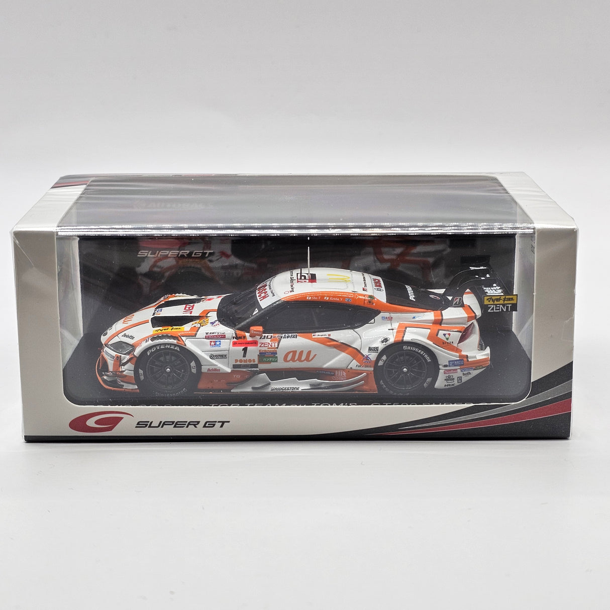 Spark Toyota GR Supra #1 TGR Team au TOM'S Super GT GT500 2025 Champions 1/43 Scale