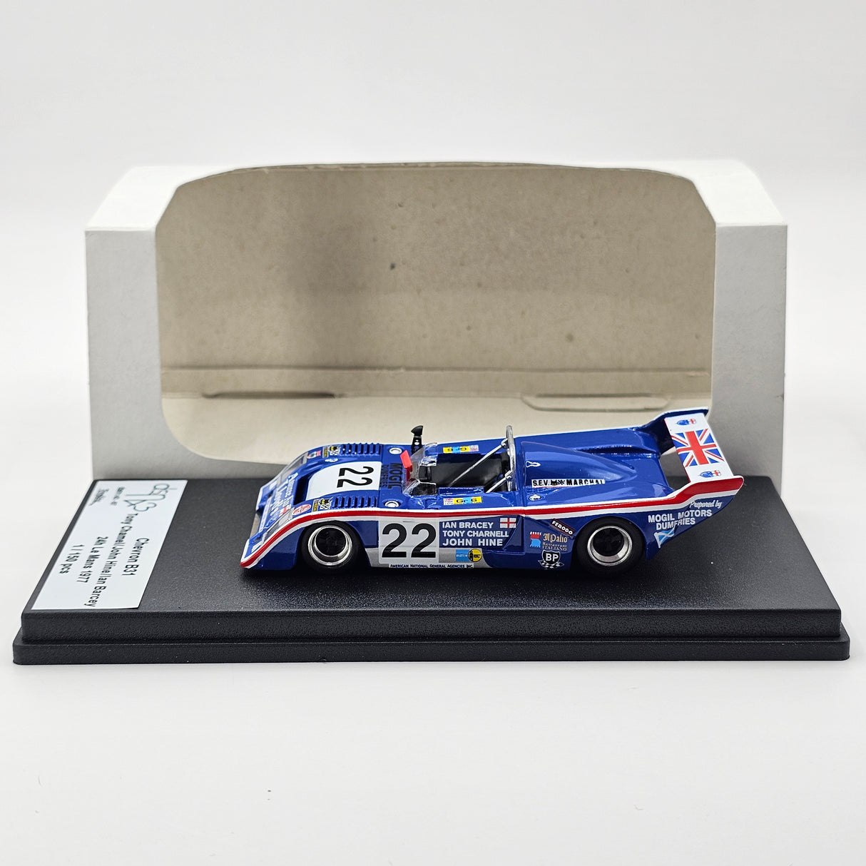 Trofeu DSN Chevron B31 #22 Team Lloyd's 24Hrs Le Mans 1977 1/43 Scale