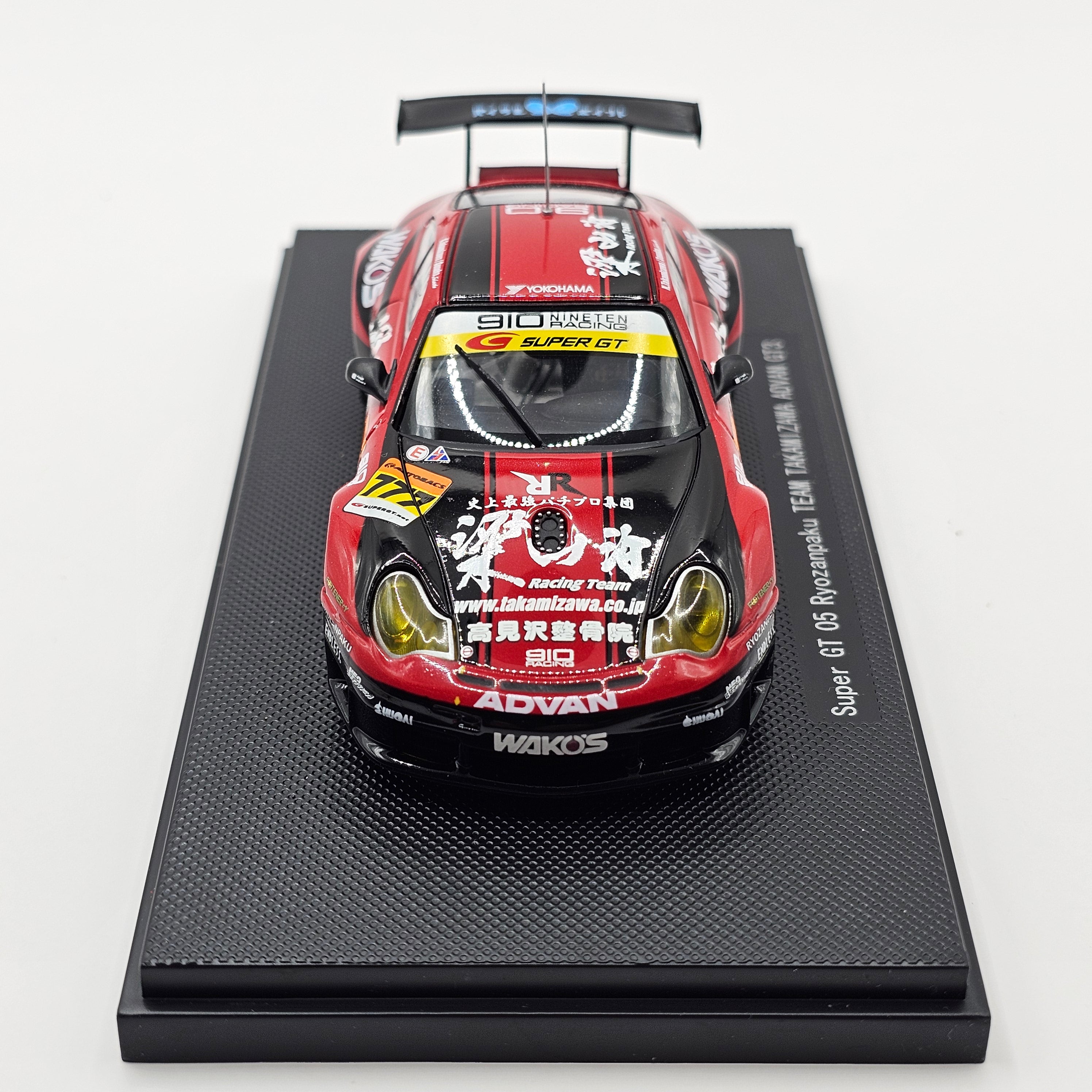 EBBRO Porsche 996 GT3 RS #777 Team 910 Racing 2005 Super GT GT300 1/43