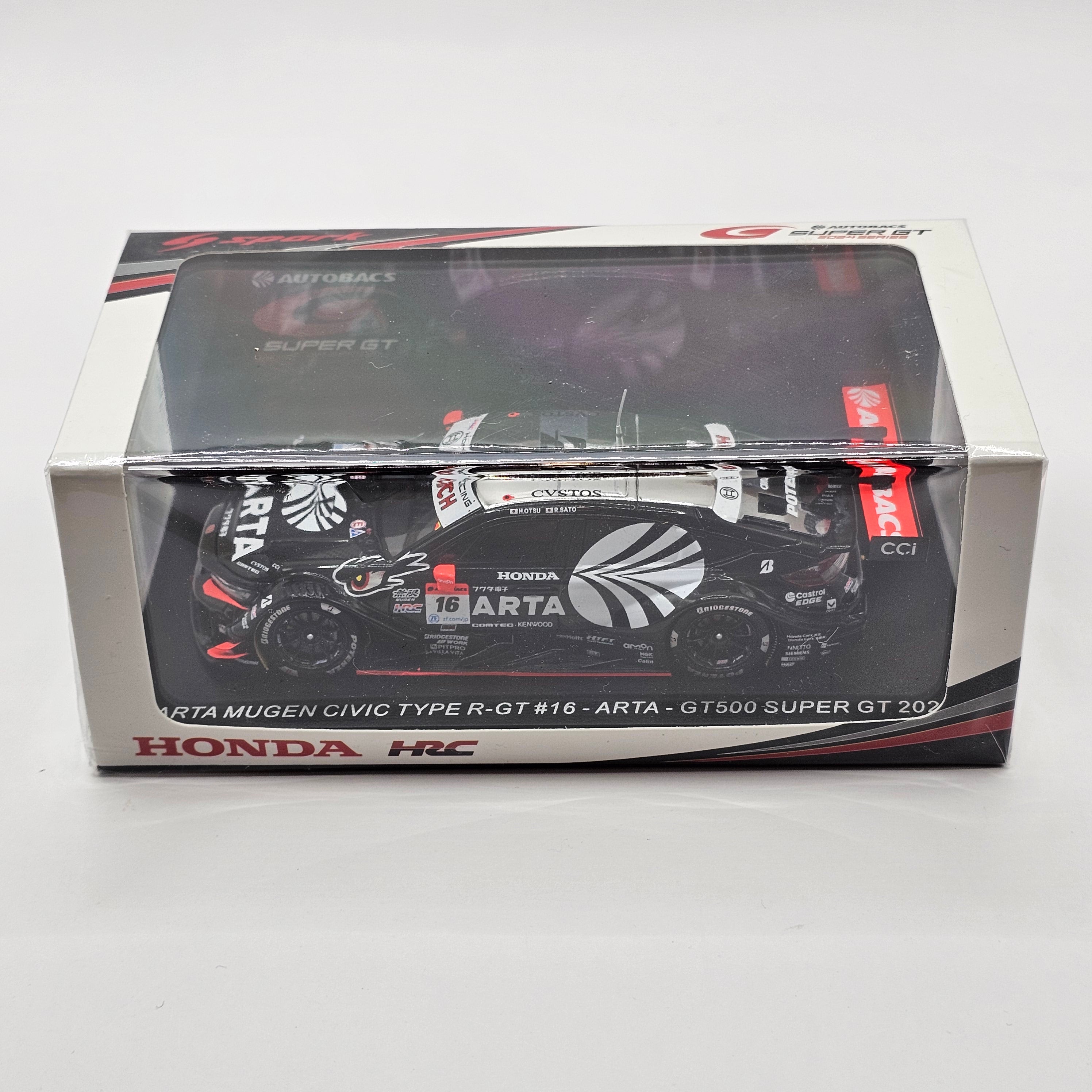 Spark Honda Civic Type R-GT #16 ARTA Mugen Super GT GT500 2024 1/43 Sc
