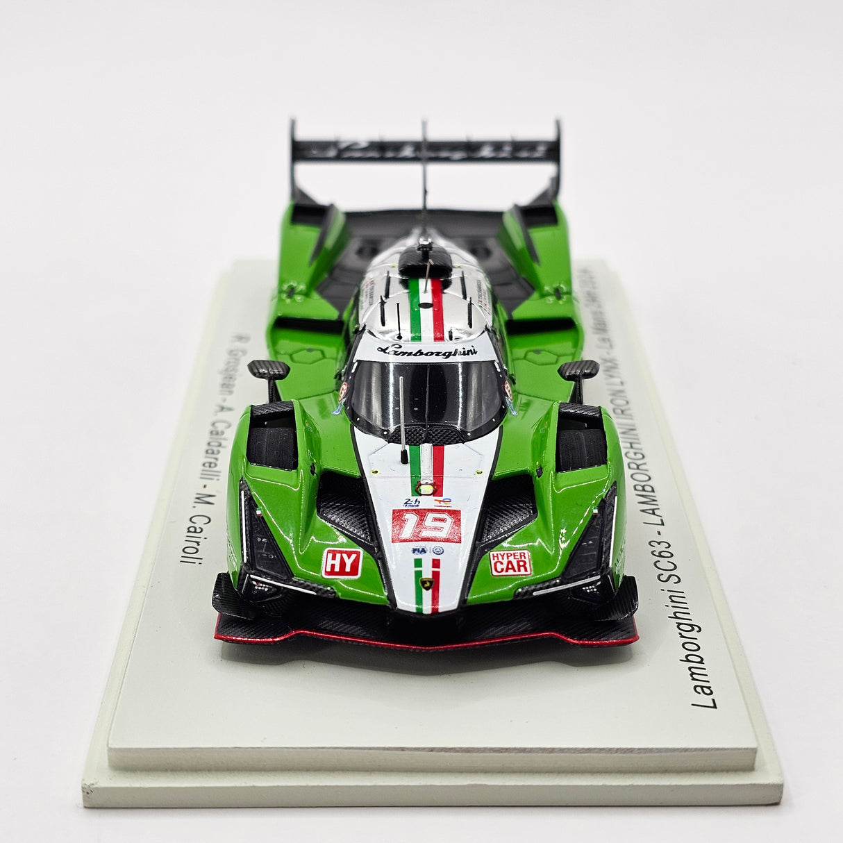 Spark Lamborghini SC63 #19 Lamborghini Iron Lynx 24Hrs Le Mans 2024 1/43 Scale