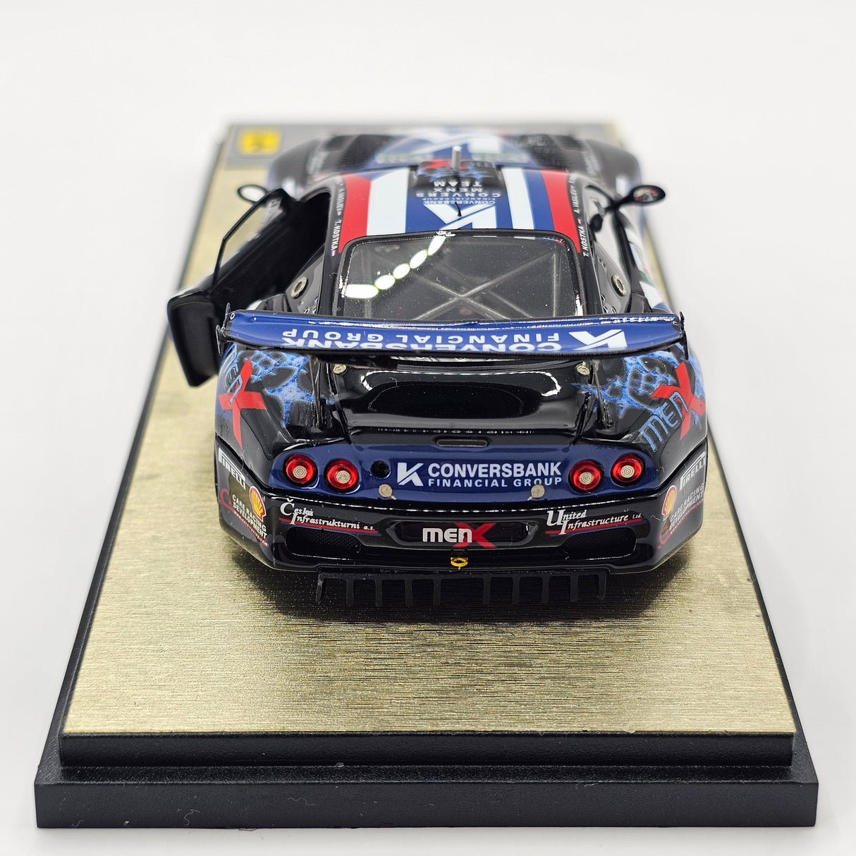 BBR Ferrari 550-GTS Maranello #67 Convers MenX Racing 24Hrs Le Mans 2007 1/43 Scale