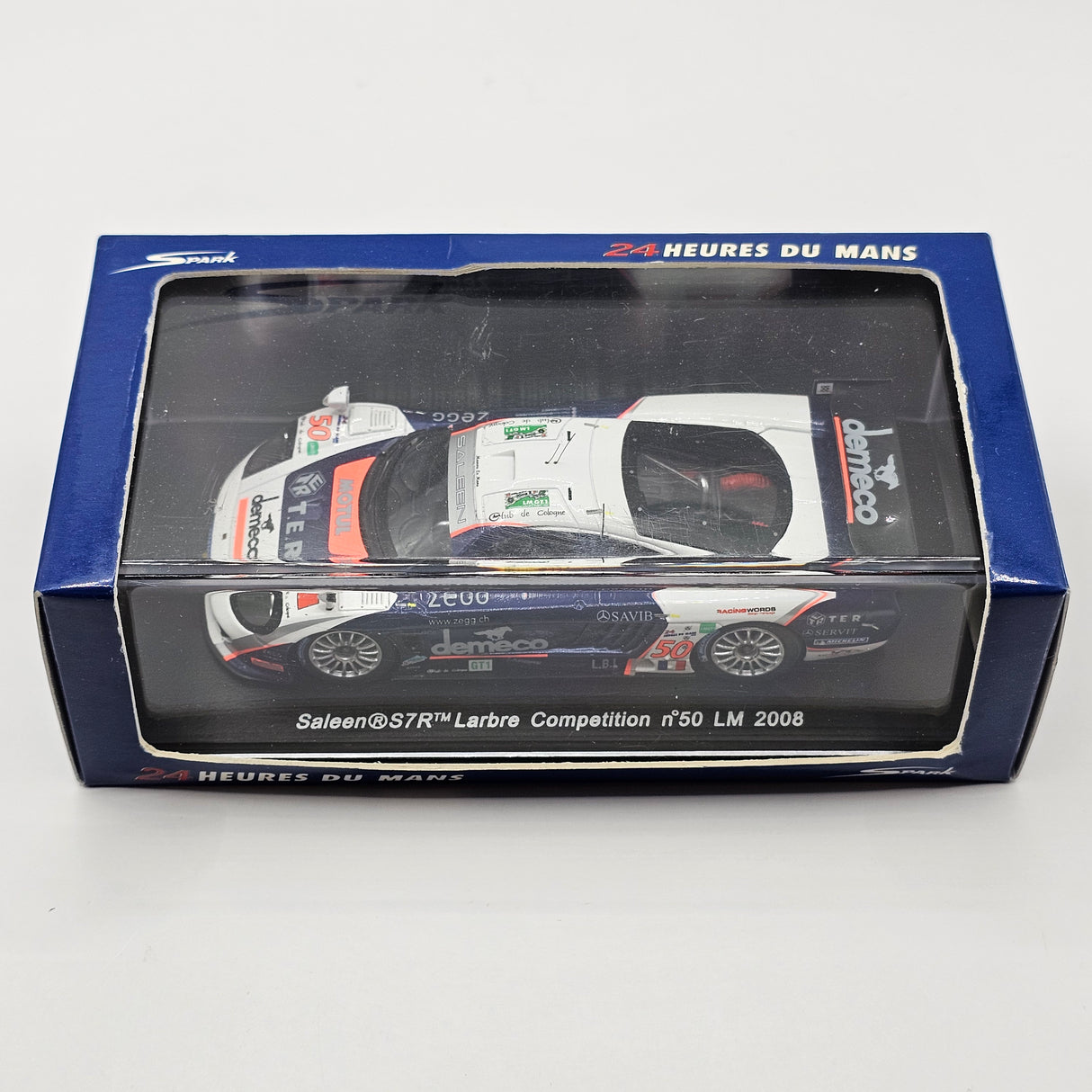 Spark Saleen S7R #50 Larbre Compétition 24Hrs Le Mans 2008 1/43 Scale S1492