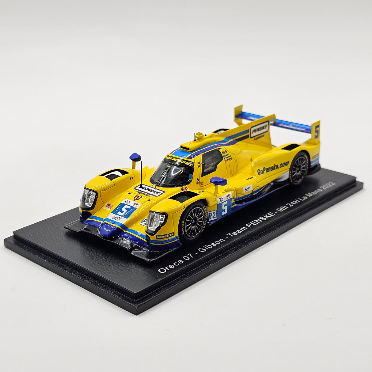 Spark Oreca 07 Gibson #5 Team Penske 24Hrs Le Mans 2022 1/43 Scale S8617