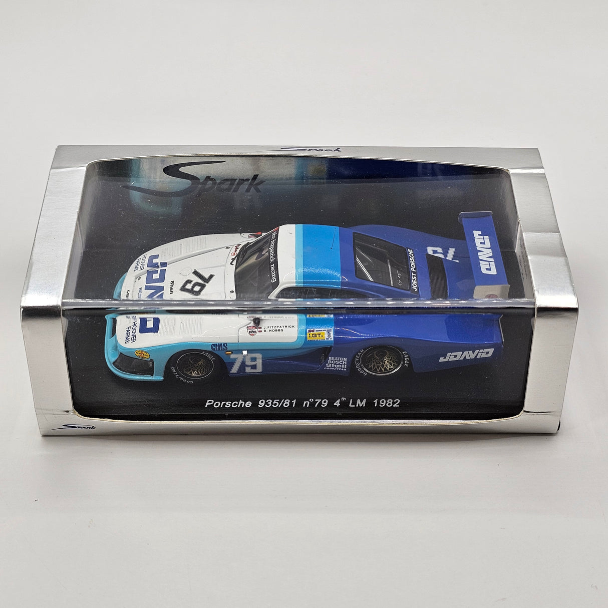 Spark Porsche 935/81 #79 John Fitzpatrick Racing 24Hrs Le Mans 1982 1/43 Scale