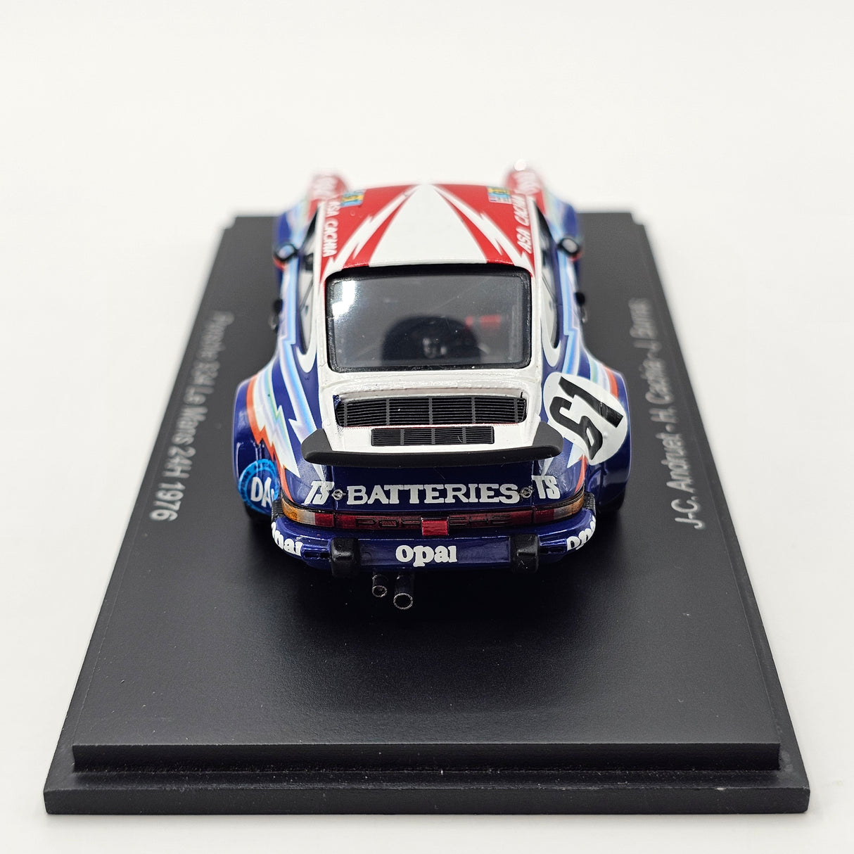 Spark Porsche 934 #61 ASA Cachia 24Hrs Le Mans 1976 1/43 Scale S9821