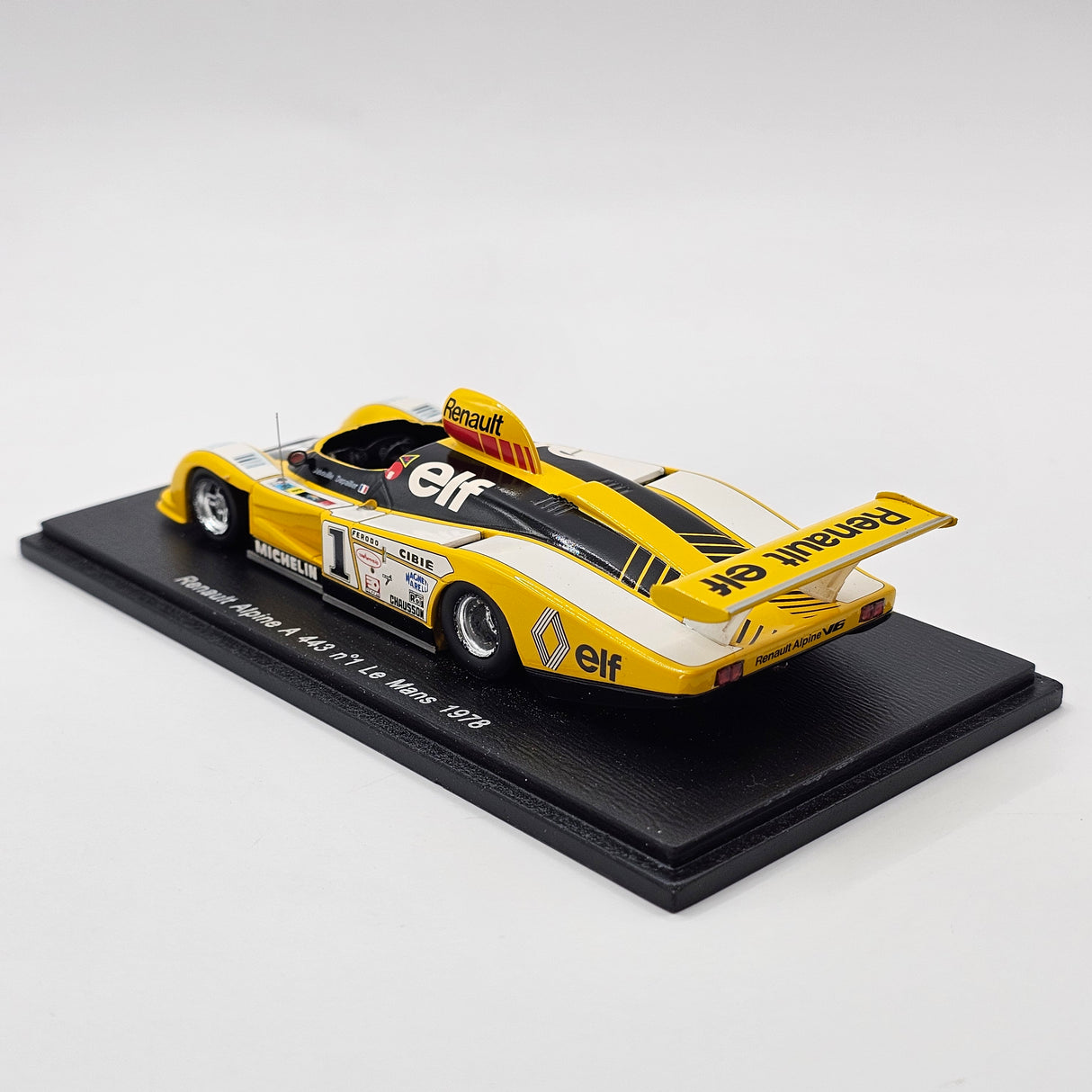 Spark Renault Alpine A443 #1 Renault Sport 24Hrs Le Mans 1978 1/43 Scale S1552