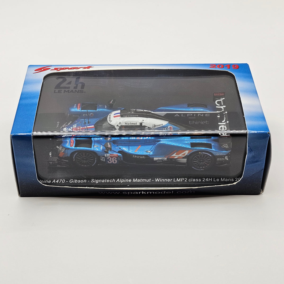 Signatech Spark Alpine A470 #36 Signatech Alpine Matmut 24Hr Le Mans 2019 LMP2 W