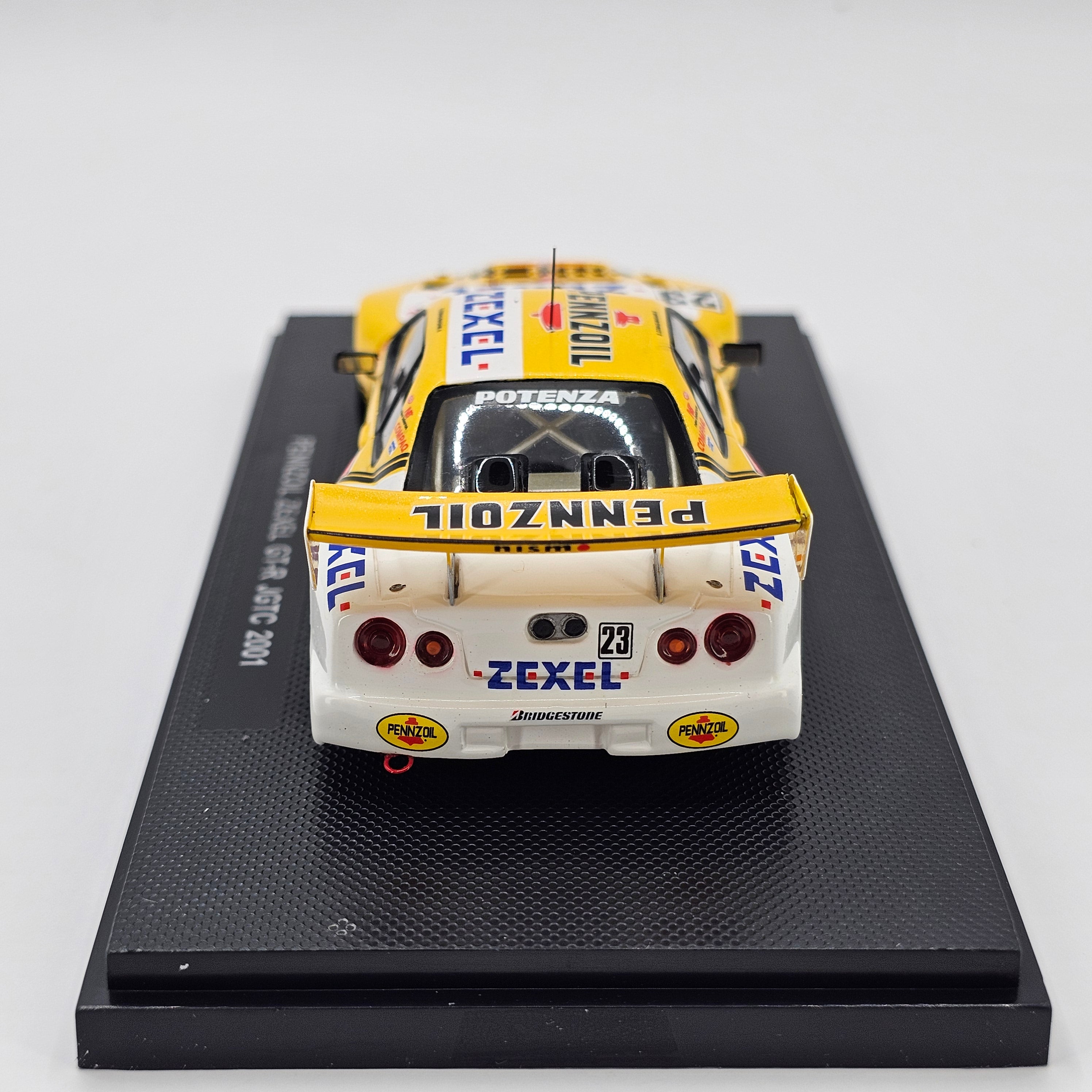 EBBRO P4 Nissan Skyline R34 GT-R #23 Pennzoil Zexel JGTC GT500 2001 1/