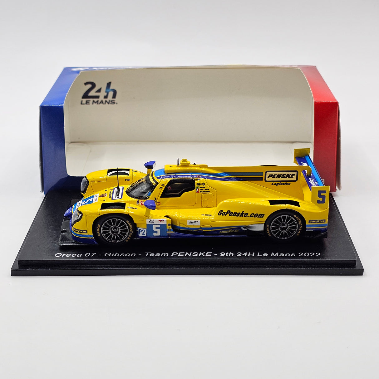 Spark Oreca 07 Gibson #5 Team Penske 24Hrs Le Mans 2022 1/43 Scale S8617