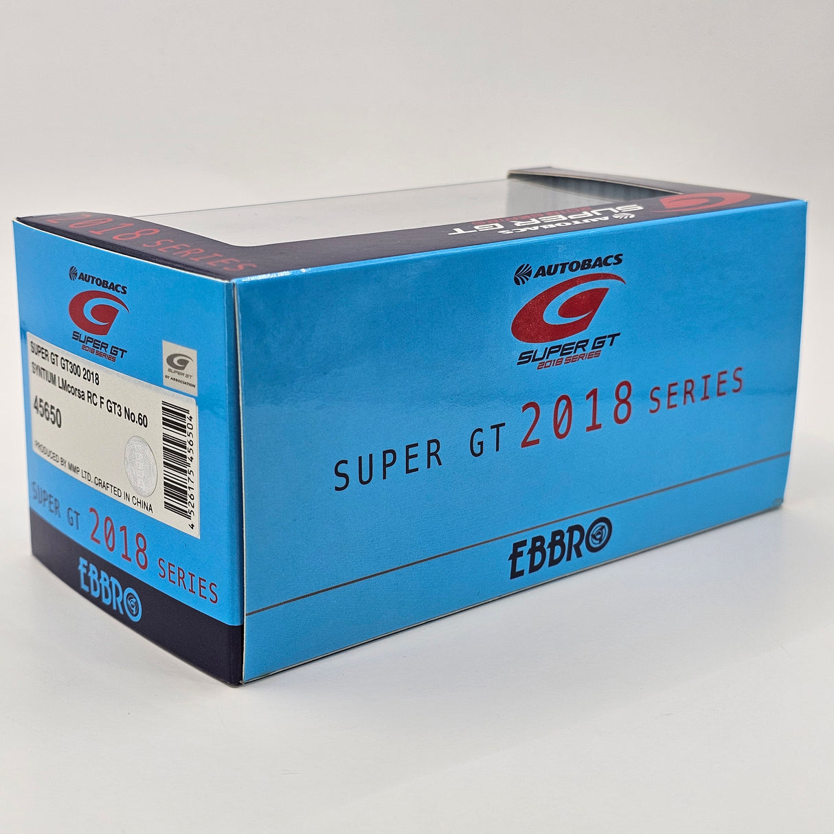 EBBRO Lexus RC F GT3 GT300 #60 LM Corsa Super GT 2018 1/43 Scale