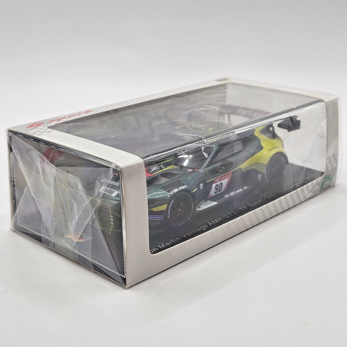 Spark Aston Martin Vantage GT3 #90 TF Sport AMR 24Hrs Nurburgring 2022 1/43 Scale