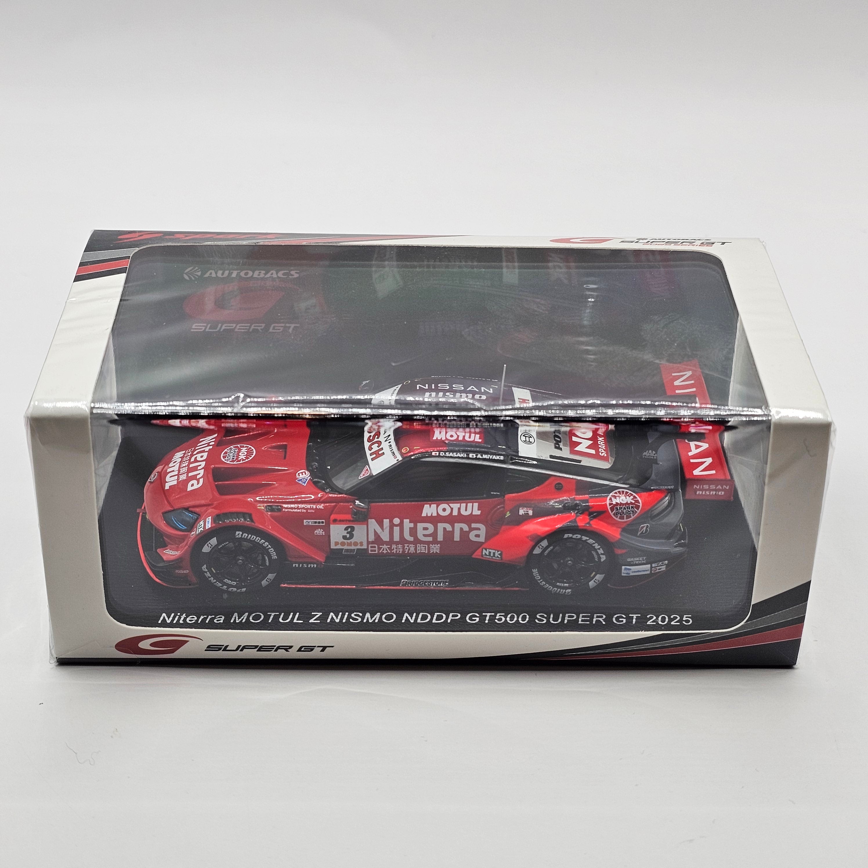 Spark Nissan Niterra Motul Z #3 Nismo NDDP Super GT GT500 2025 1/43 Sc